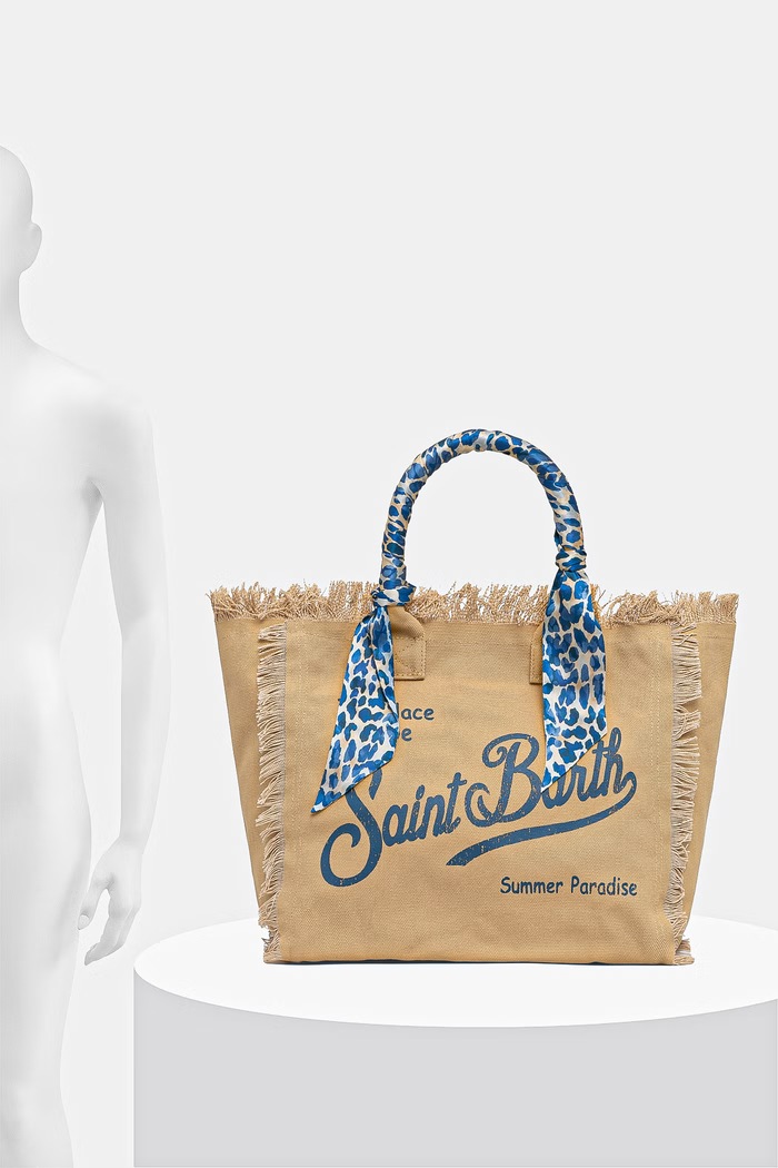 MC2 Saint Barth torebka shopper damska bawełniana VANI045