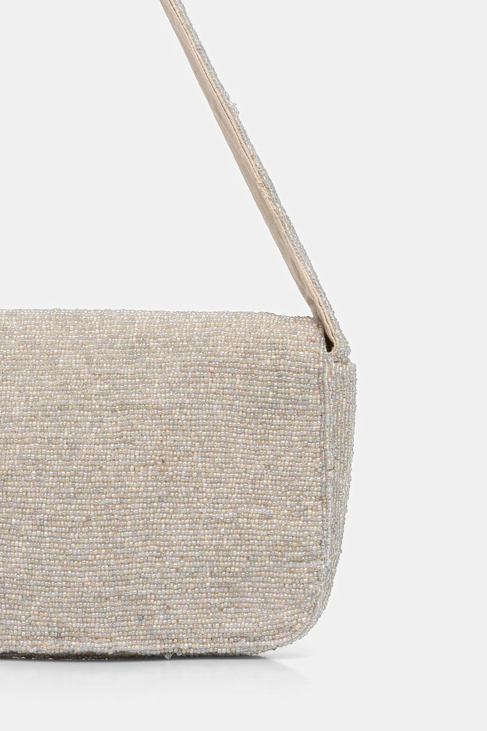 Akcesoria MC2 Saint Barth torebka shopper damska PERL003 beżowy