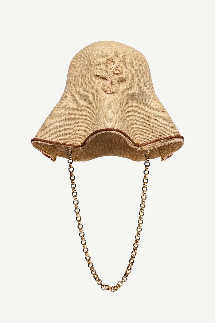 Ruslan Baginskiy torebka Ruslan Baginskiy Chain Strap HatBag BBCT036.RAF.73M.BHRPRB beżowy AA00