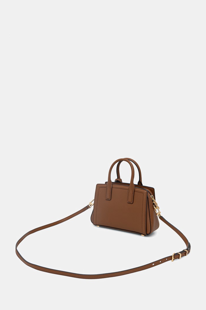 Accesorii MICHAEL Michael Kors poșetă de piele 32F5G9IC0L maro