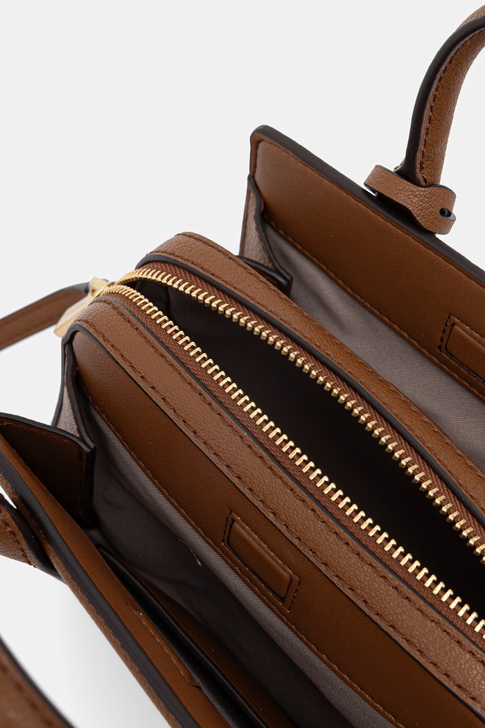 MICHAEL Michael Kors poșetă de piele 32F5G9IC0L maro