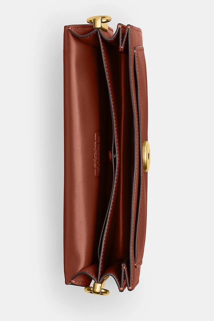 Coach чанта crossbody дамска от кожа Tabby 26 in Soft Grain Leather CCX04