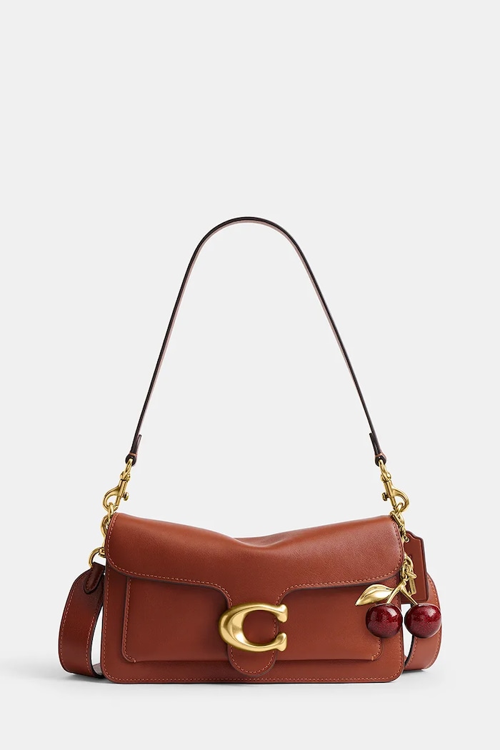 Coach чанта crossbody дамска от кожа Tabby 26 in Soft Grain Leather CCX04