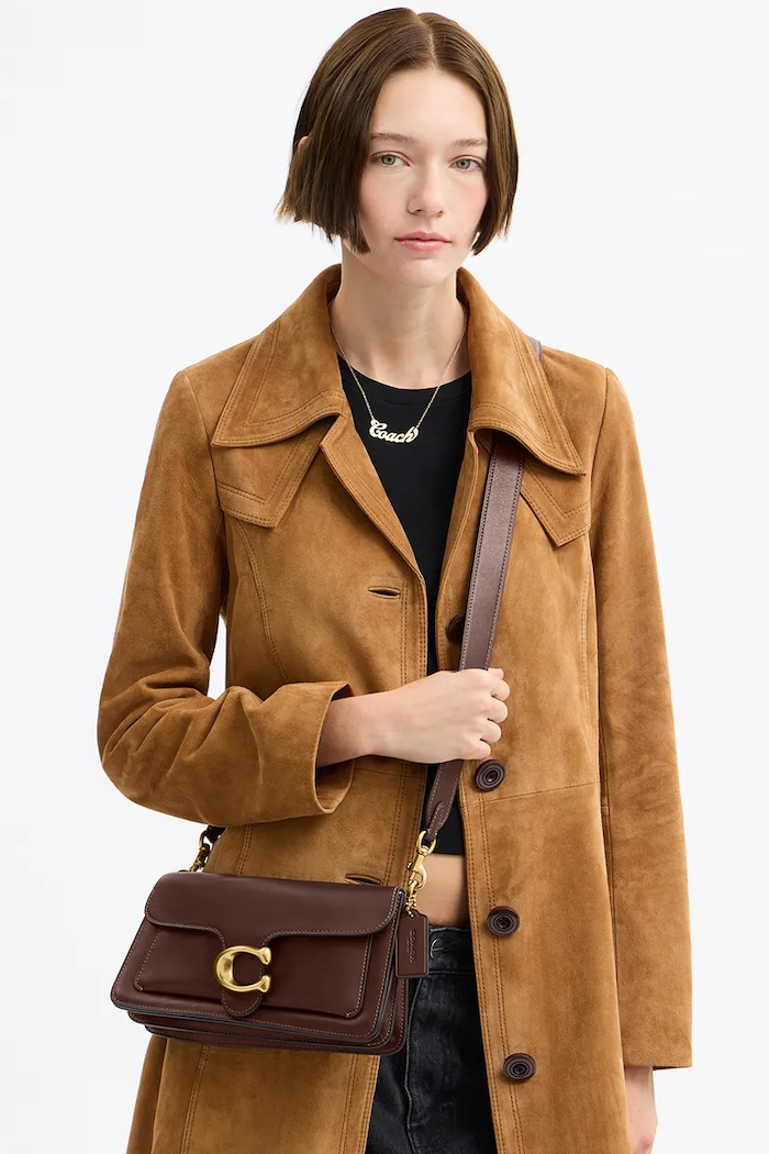 Coach geantă crossbody pentru femei, din piele Tabby 26 in Soft Grain Leather CCX04