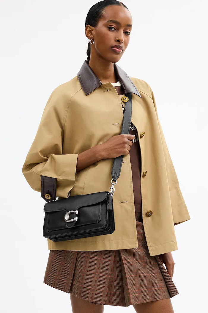 Coach torebka crossbody damska skórzana Tabby 26 in Soft Grain Leather CCX04
