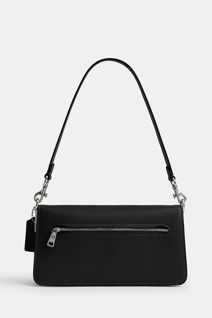 Coach torebka crossbody damska skórzana Tabby 26 in Soft Grain Leather CCX04 czarny AA00