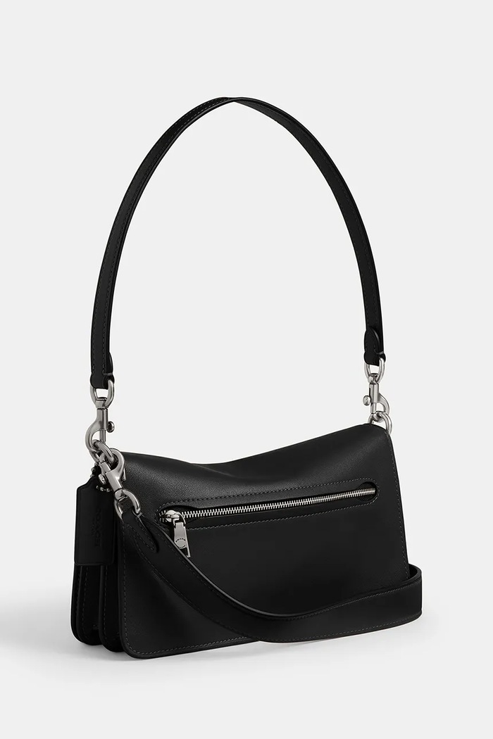 Akcesoria Coach torebka crossbody damska skórzana Tabby 26 in Soft Grain Leather CCX04 czarny
