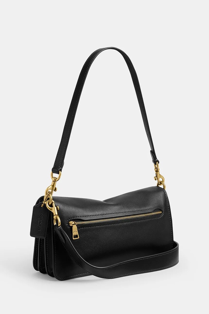 Coach torebka crossbody damska skórzana Tabby 26 in Soft Grain Leather czarny CCX04