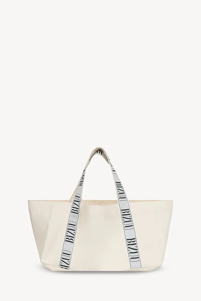 BIZUU shopper női pamut BAGO fehér BAGO.BIALY