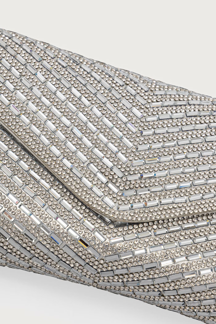 Crossbody kabelka dámska SPARKLEBAG Aldo SPARKLEBAG.048 strieborná