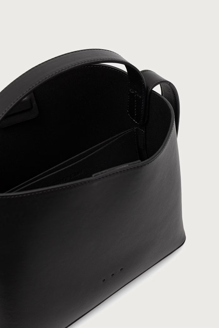 Mini Sac torebka crossbody damska skórzana AESTHER EKME czarny 06COMSC100