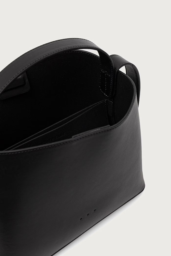 Mini Sac torebka crossbody damska skórzana AESTHER EKME czarny 06COMSC100