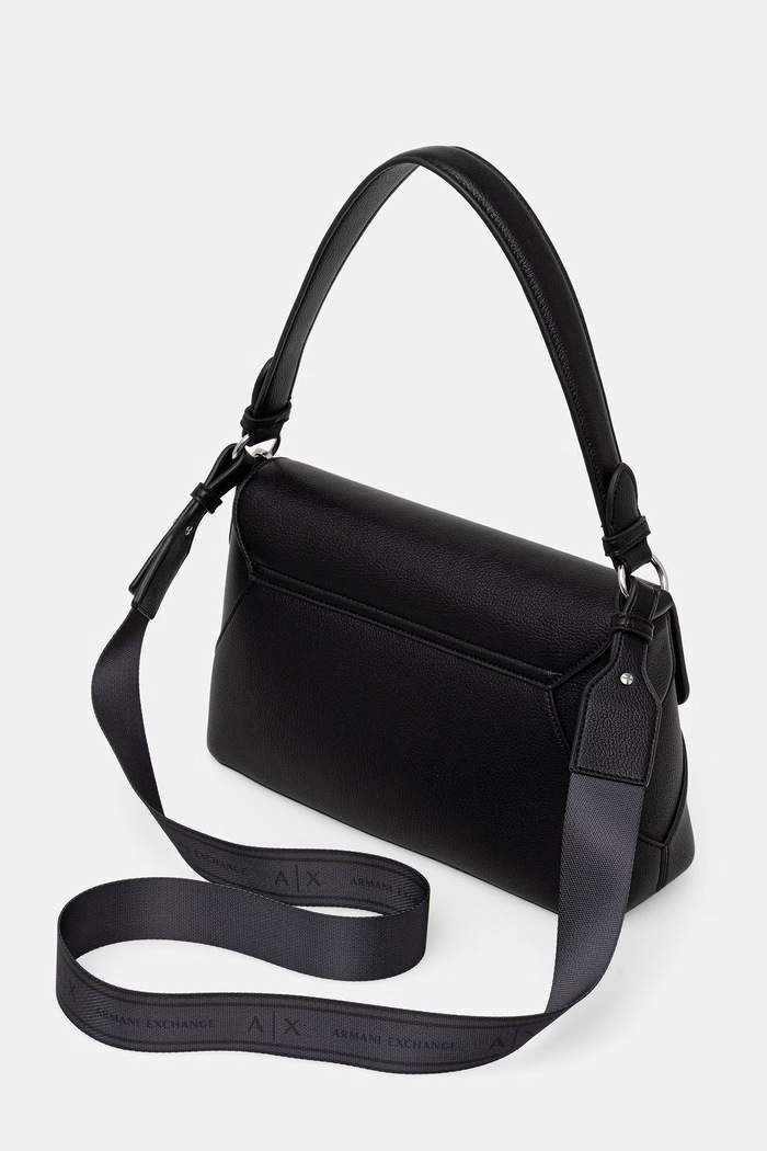 Аксесоари Armani Exchange чанта crossbody дамска от имитация на кожа XW003145.AF26569.NOS черен