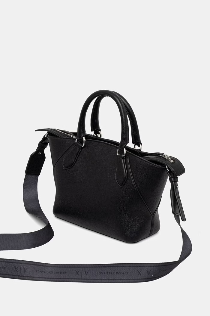 Accessori Armani Exchange borsa a tracollo da donna in similpelle XW003143.AF26569.NOS nero