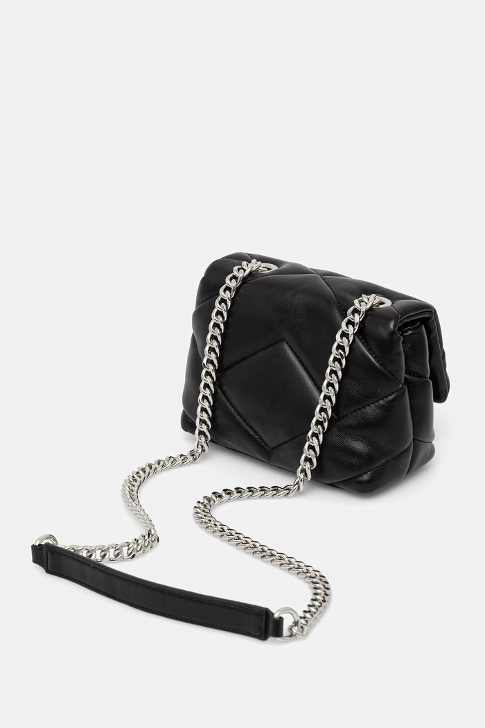 Accessori Armani Exchange borsa a tracollo da donna in similpelle XW000357.AF26568.NOS nero