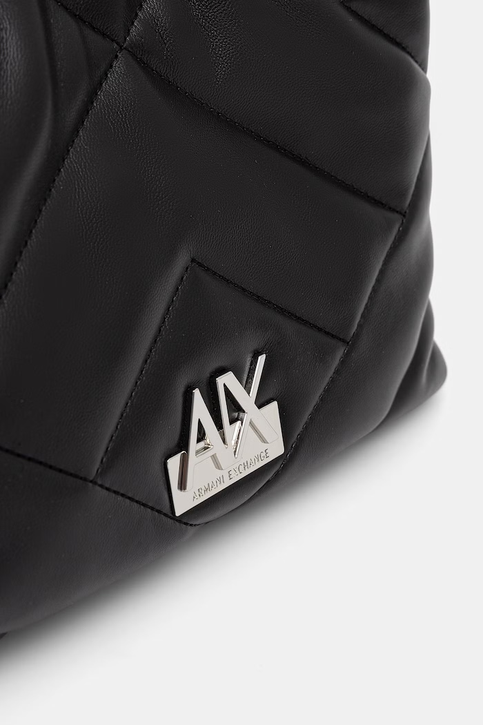 Armani Exchange crossbody torbica ženska iz umetnega usnja XW000354.AF26568.NOS črna
