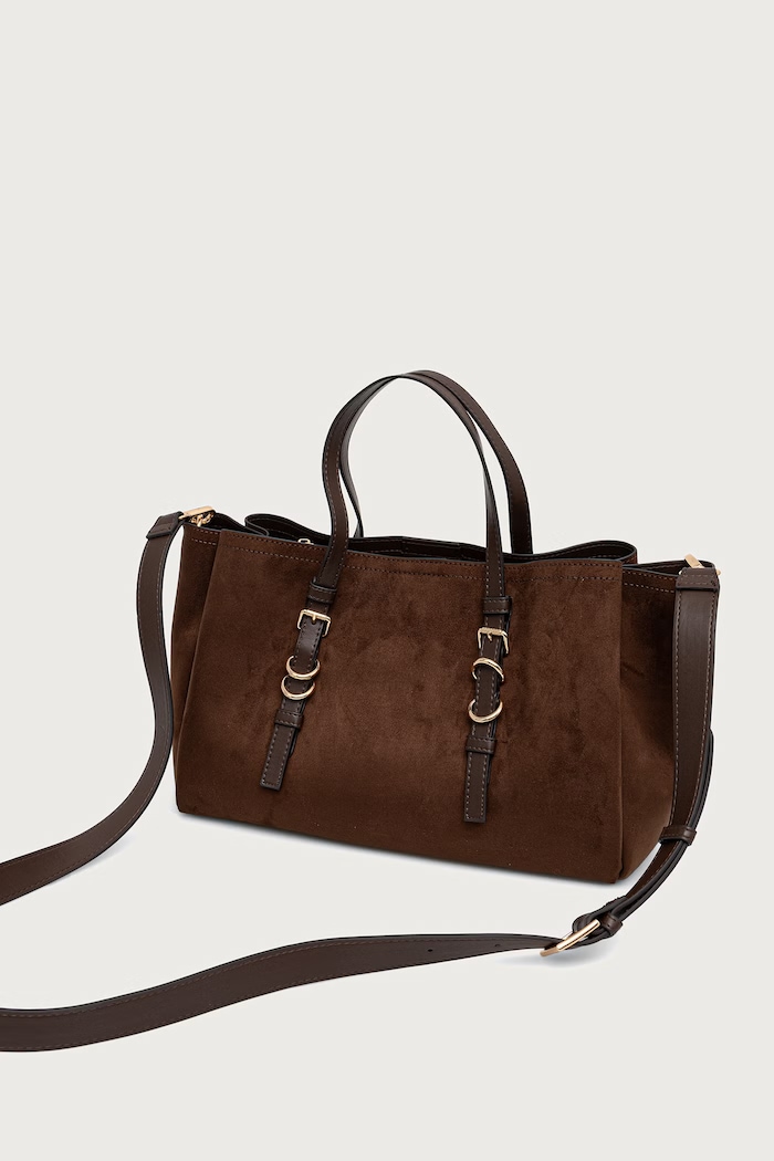 Dodaci Aldo crossbody torba za žene od imitacije brušene kože MELEAH MELEAH.200 smeđa