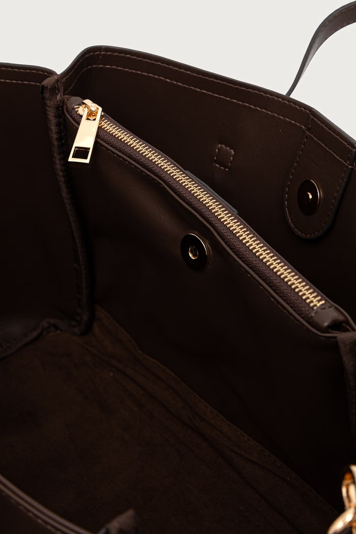 Aldo crossbody torba za žene od imitacije brušene kože MELEAH smeđa MELEAH.200