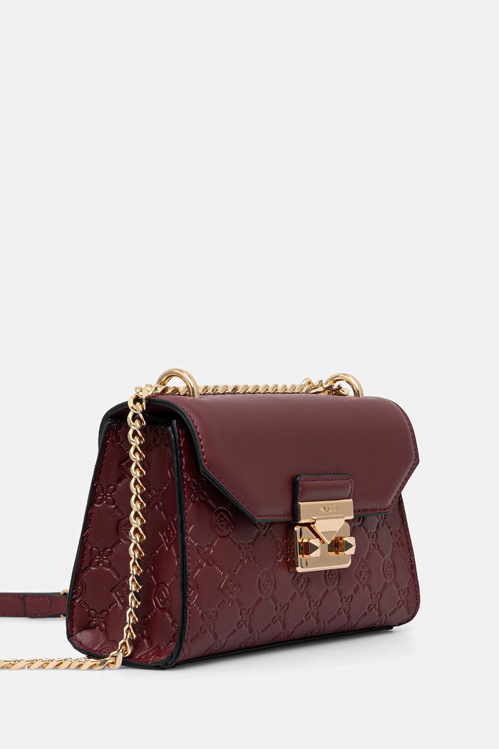 Aldo torebka crossbody damska CRELALLE CRELALLE.601 bordowy AA00