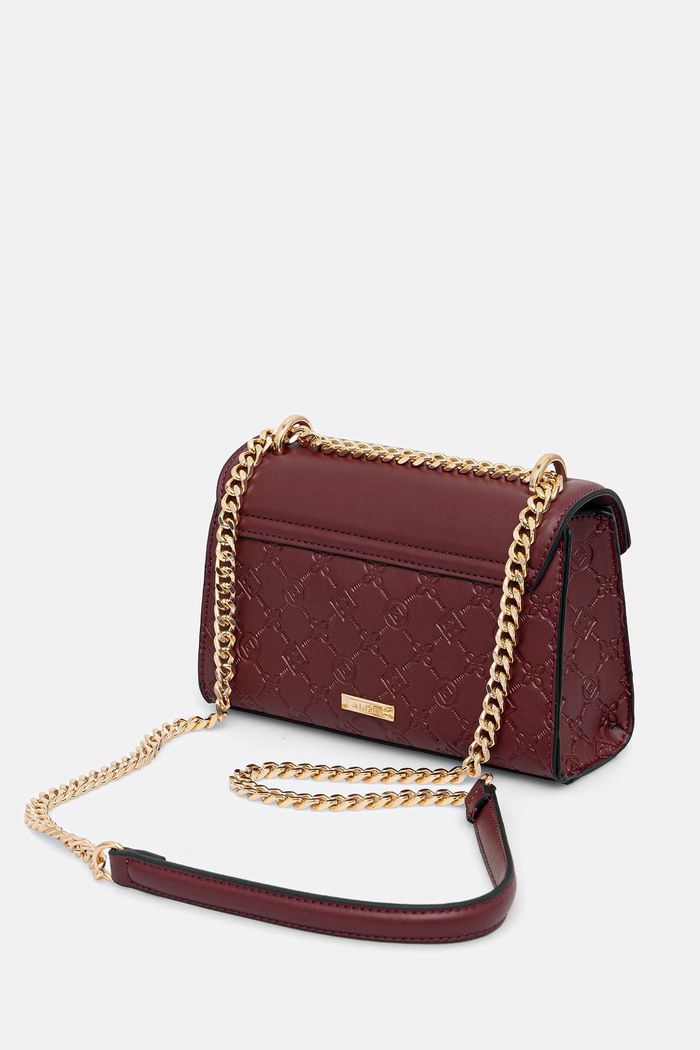 Akcesoria Aldo torebka crossbody damska CRELALLE CRELALLE.601 bordowy