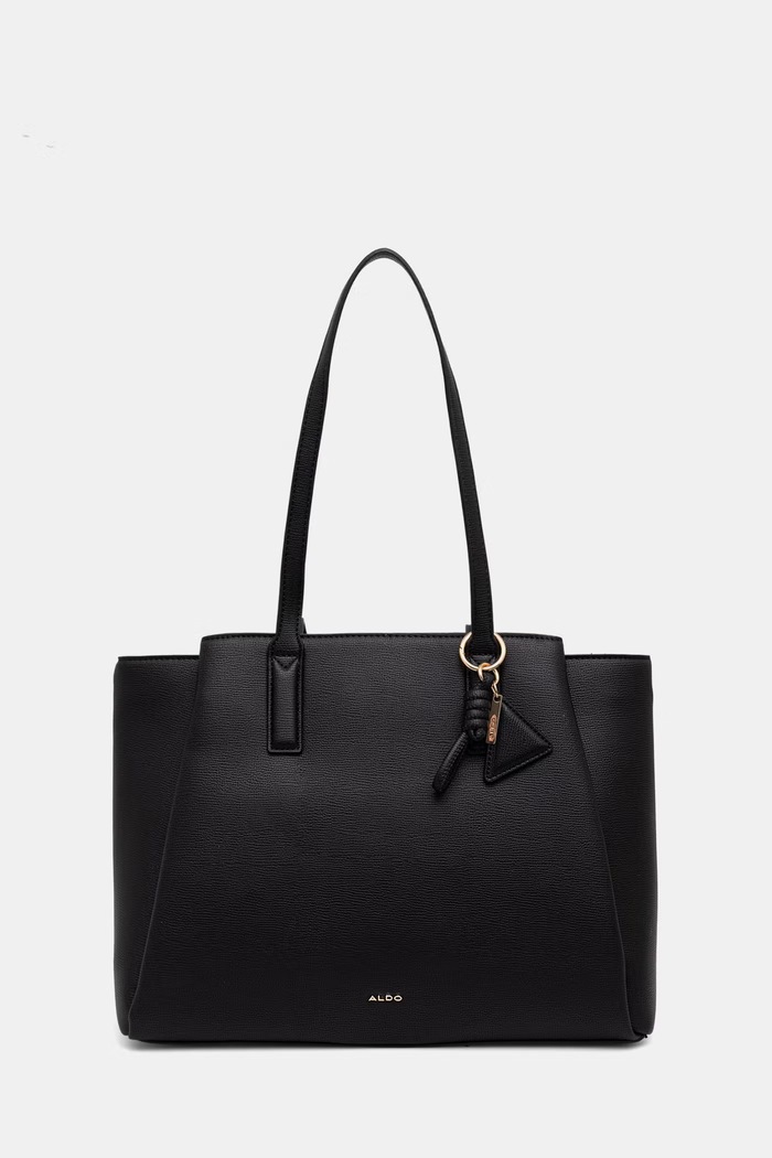 Aldo shopper torba ženska iz umetnega usnja ABAVAS črna ABAVAS.001