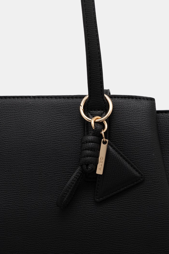Aldo shopper torba ženska iz umetnega usnja ABAVAS črna ABAVAS.001