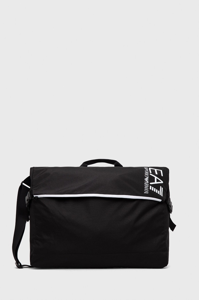 Taška EA7 Emporio Armani potisk černá 275969.CC980