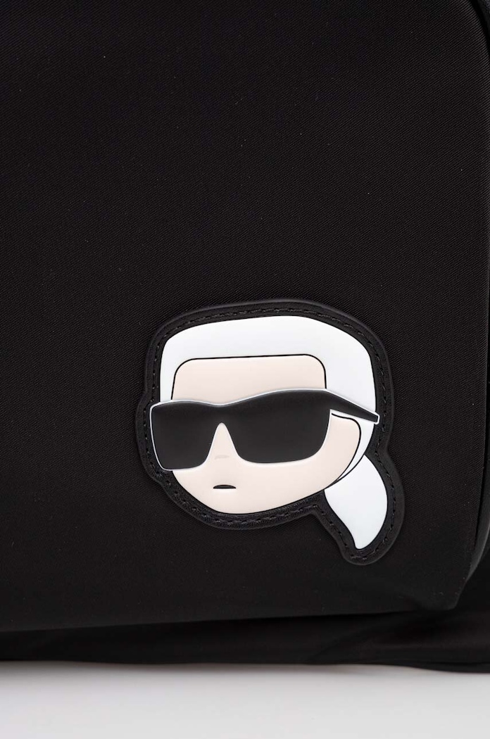 Torbica za okoli pasu Karl Lagerfeld 240M3116 črna