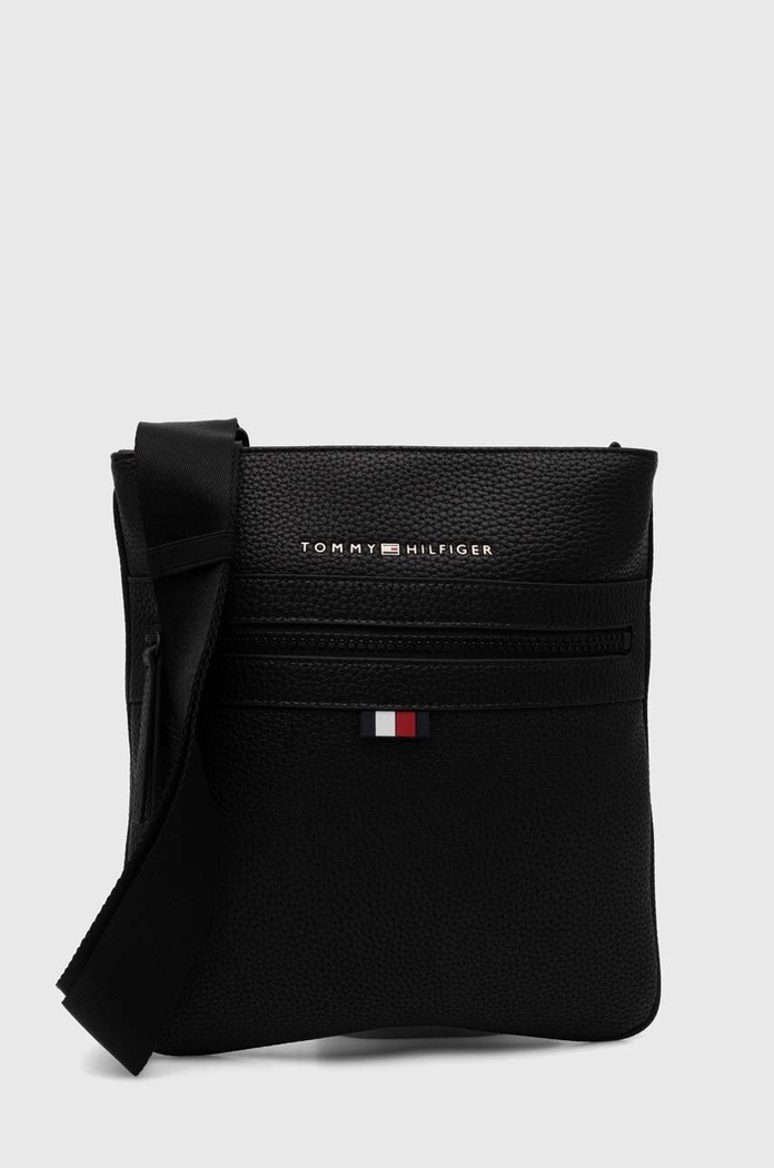 Ledvinka Tommy Hilfiger nevejde se A4 černá AM0AM09506