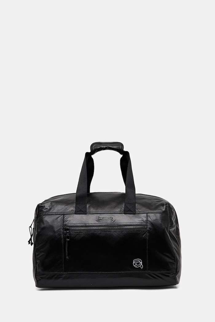 Karl Lagerfeld geantă K/IKON 20 x 30 x 47 cm uni negru A1M30085