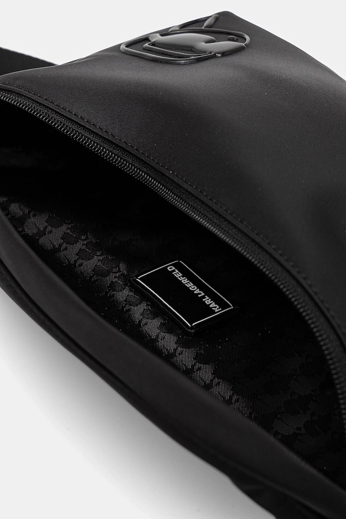 Ledvinka Karl Lagerfeld K/IKON A2M30221 černá