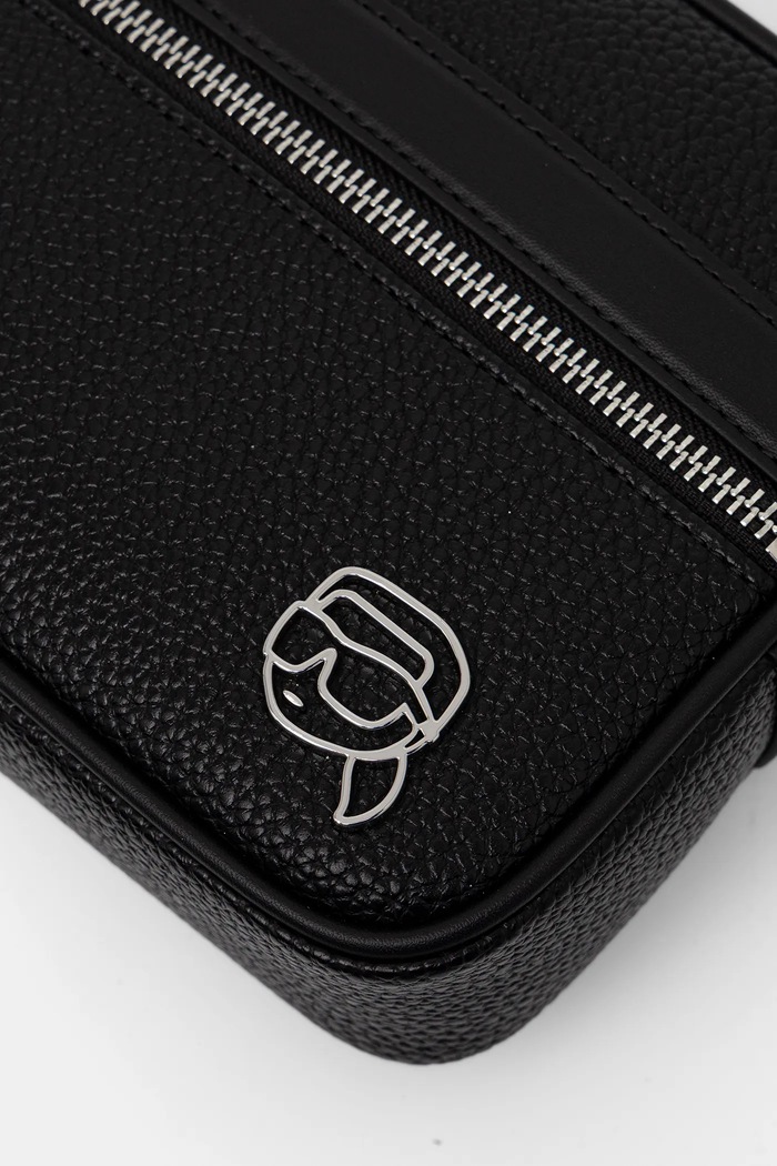Malá taška Karl Lagerfeld K/ICON A3M30172 čierna