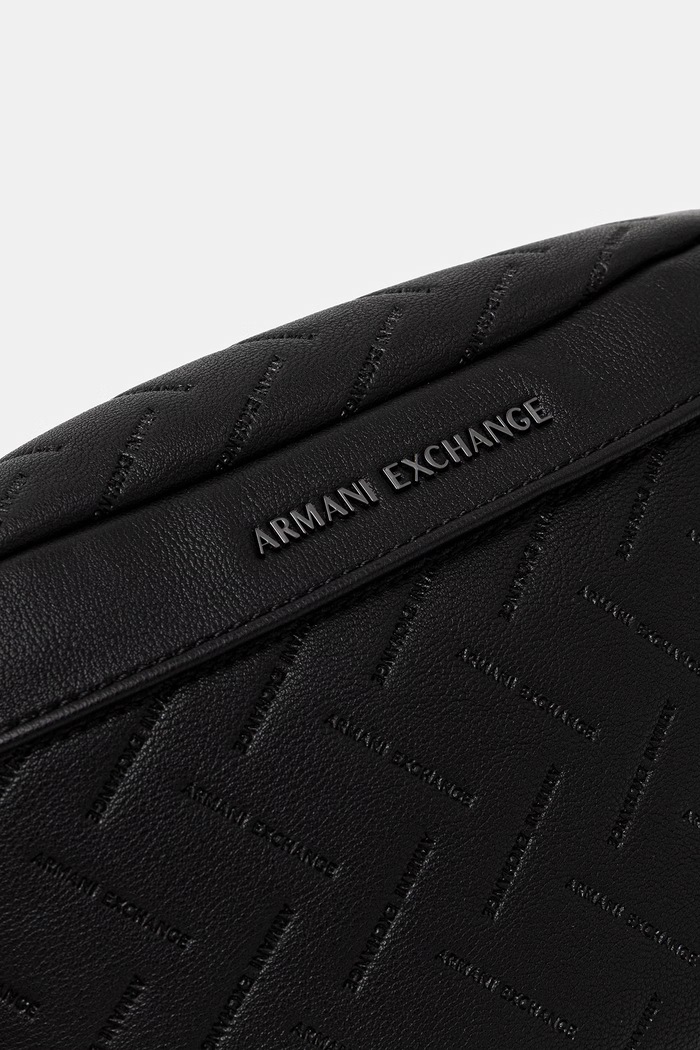 Аксессуары Armani Exchange Сумка на пояс для мужчин из искусственной кожи XM002533.AF22652.NOS чёрный