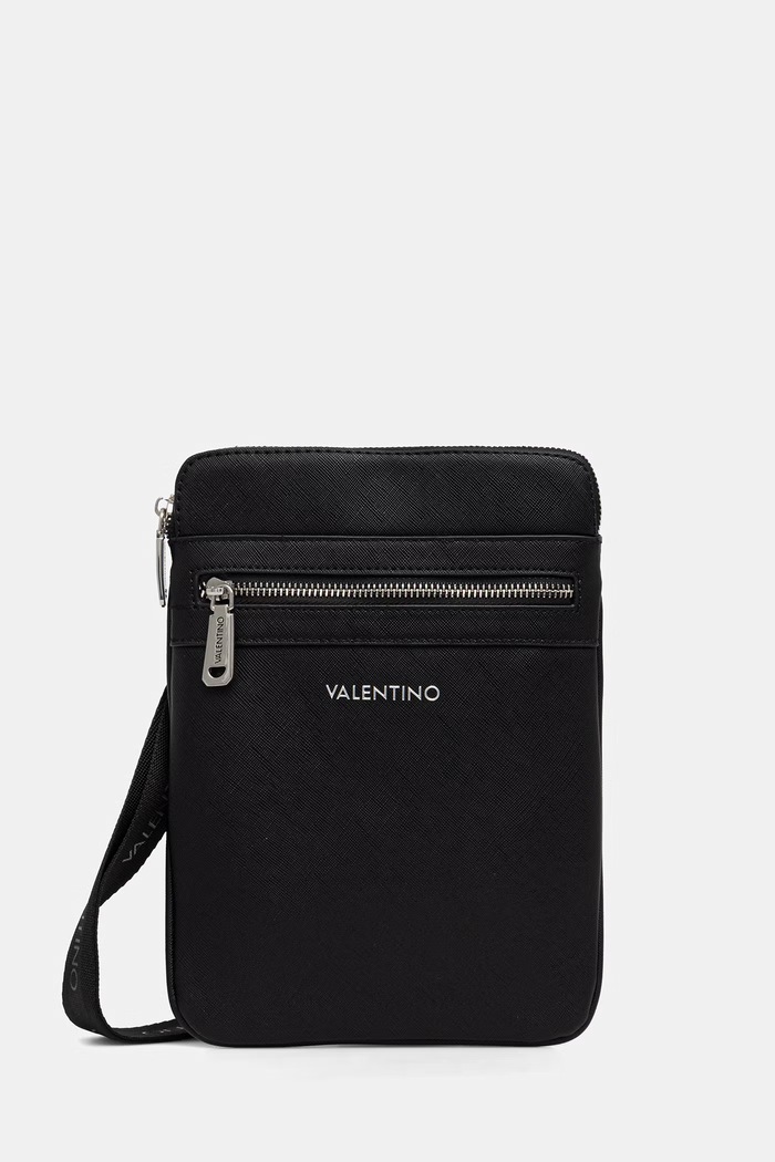 Valentino Bags borsetă pentru bărbați, cu imitație de piele MARNIER negru VBS5XQ06