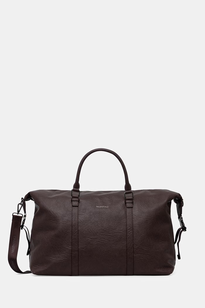 Valentino Bags geantă de călătorie pentru bărbați INFINITY maro VBS8AS09GR