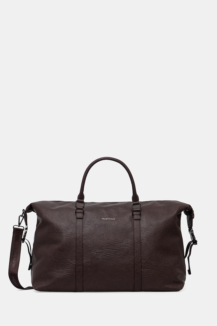 Valentino Bags geantă de călătorie pentru bărbați INFINITY maro VBS8AS09GR
