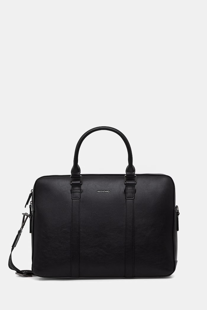 Valentino Bags torba za prenosnik moška iz umetnega usnja HORIZON črna VBS8UT29