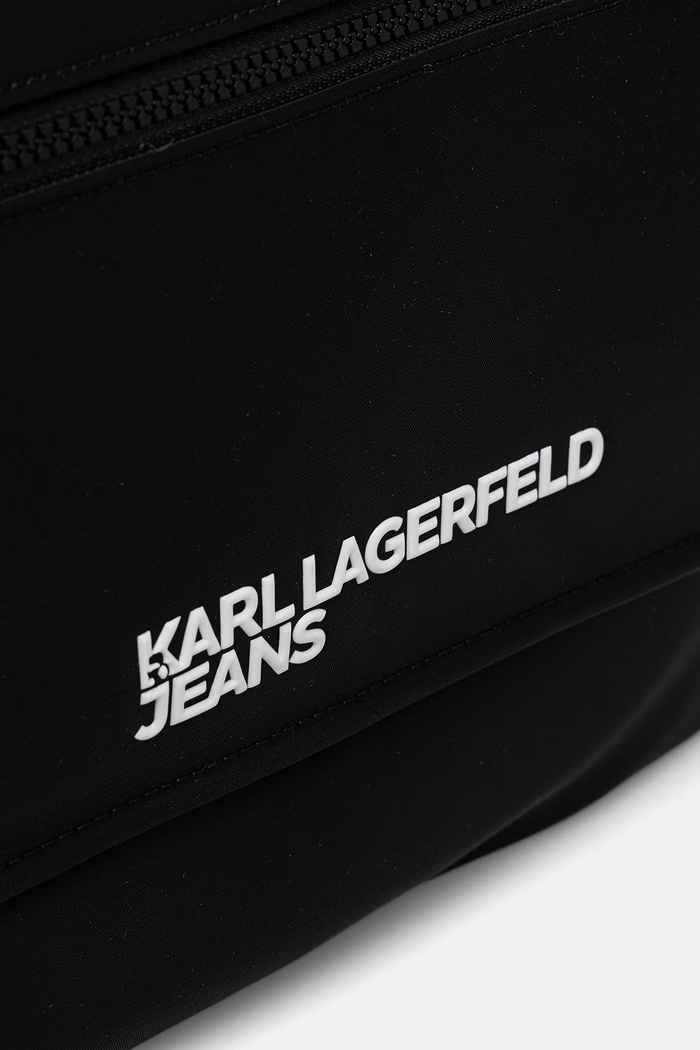 Karl Lagerfeld Jeans ταχυδρόμου Ανδρικός μαύρο B1M30249
