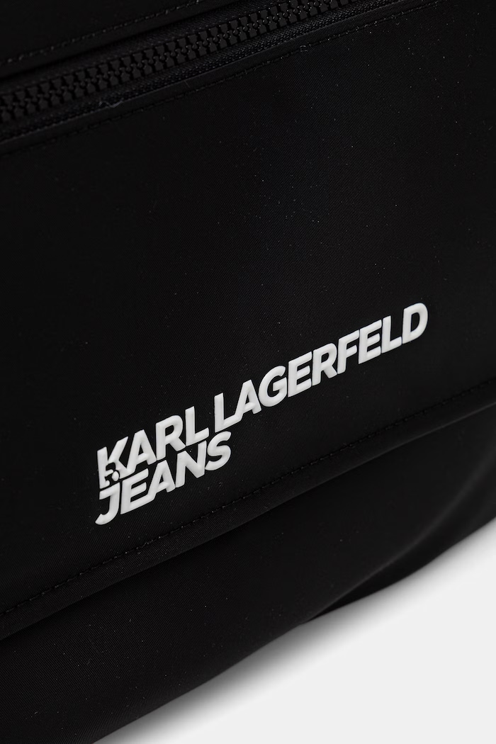 Karl Lagerfeld Jeans ταχυδρόμου Ανδρικός μαύρο B1M30249
