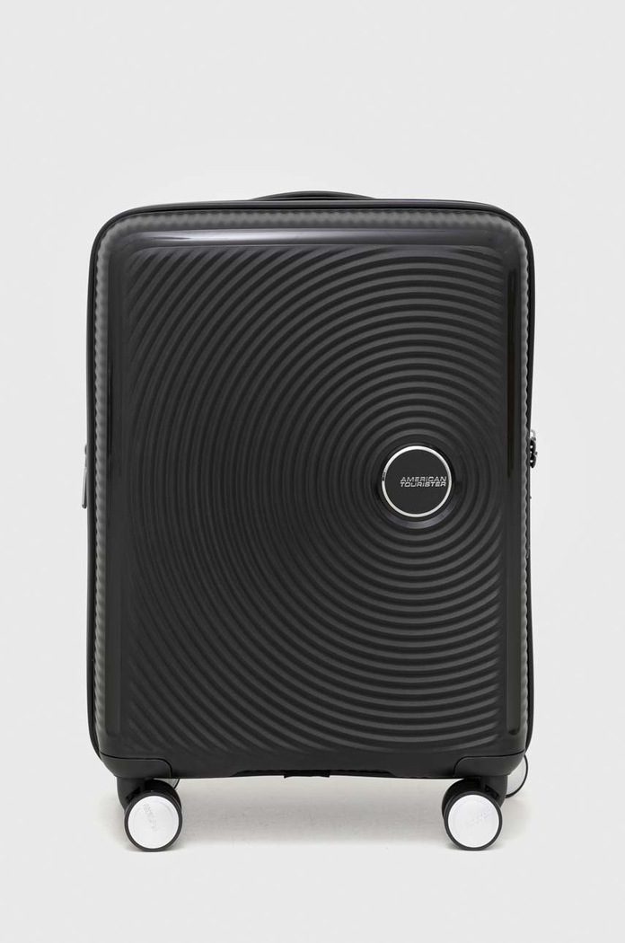 American Tourister walizka 55x40x20 cm syntetyczny czarny 88472.1027