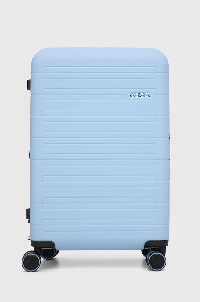 Kofer American Tourister bez uzorka plava 139276.8365