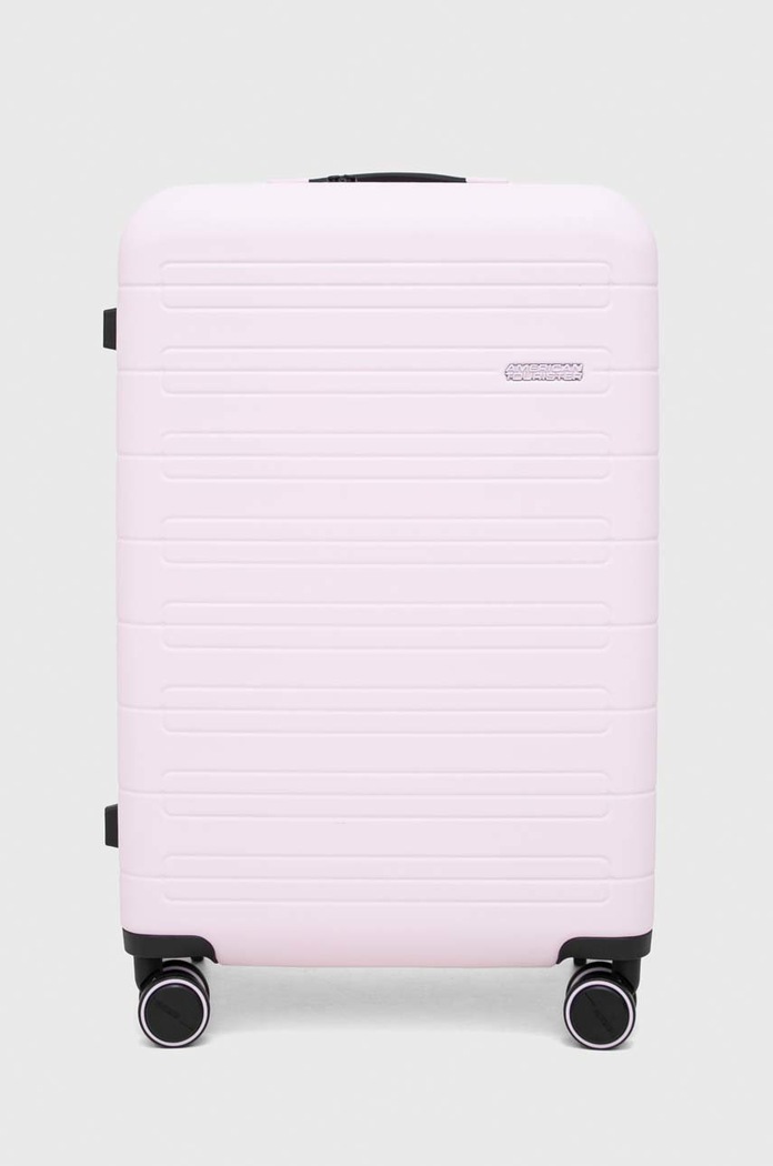 American Tourister walizka 67x39x24 cm mieści A4 różowy 139276.5103