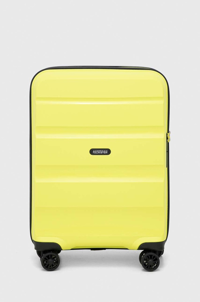 American Tourister walizka 55x40x20 cm mieści A4 zielony 134849.8597