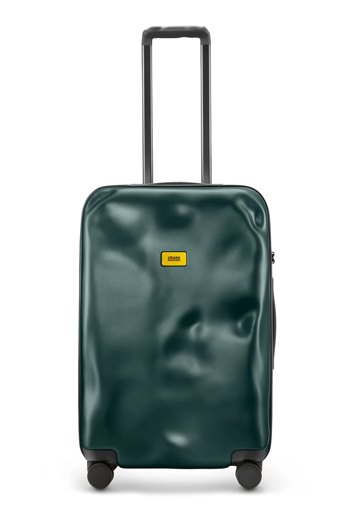 Crash Baggage Walizka twarda ICON Medium size 68x45x26 cm zielony CB162