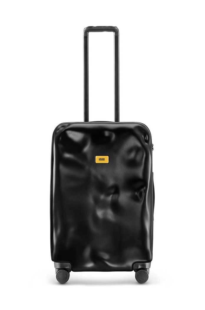 Kufr Crash Baggage ICON Medium size 68x45x26 cm hladký černá CB162