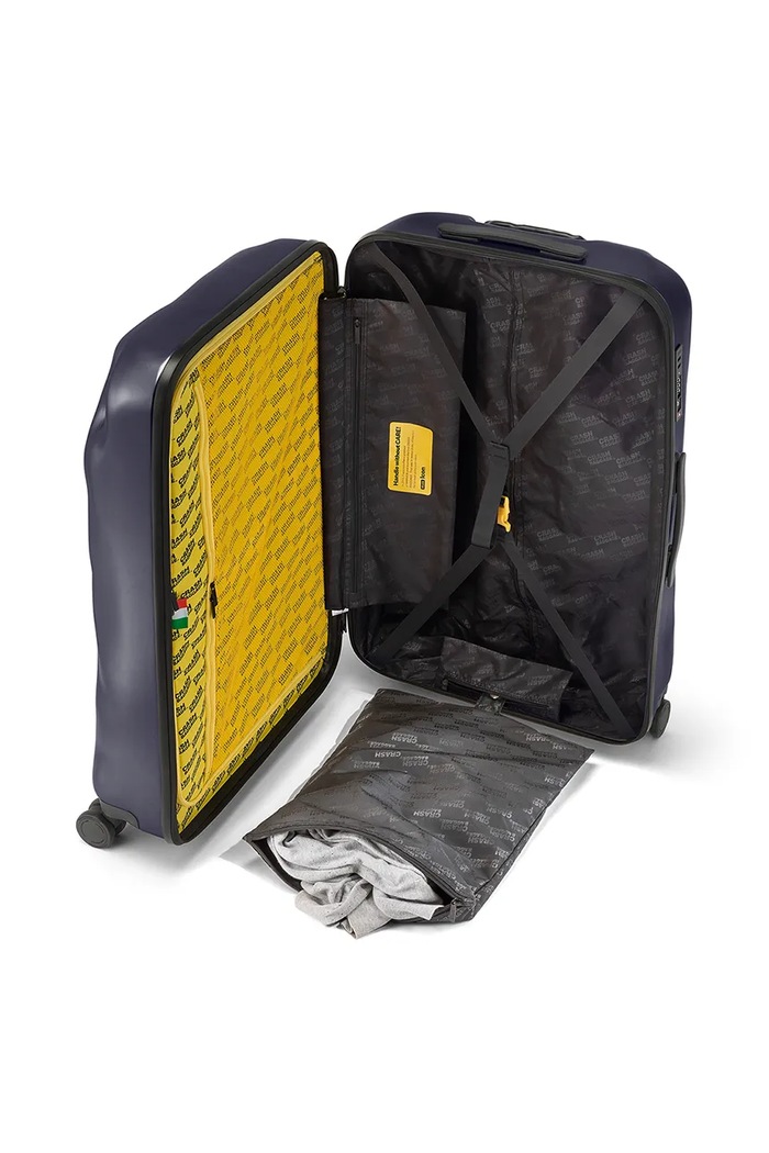 Crash Baggage valiză ICON Large size 79x50x30 cm albastru CB163