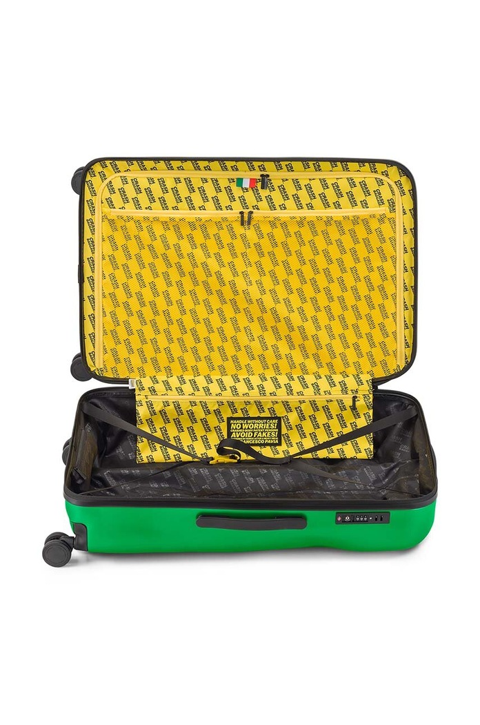 Kufr Crash Baggage ICON Large size 79x50x30 cm zelená CB163
