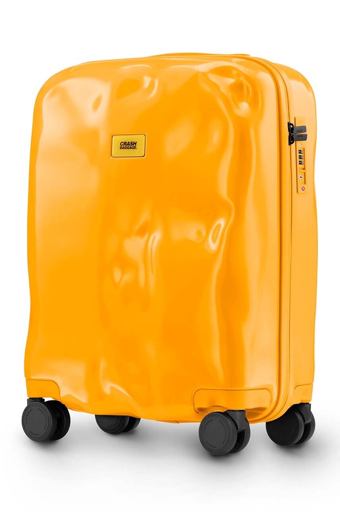 Doplňky Kufr Crash Baggage TONE ON TONE Small size 55x40x22 cm CB191 žlutá