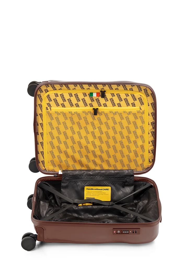 Crash Baggage TONE ON TONE malá 55x40x22 cm CB191 hnedá