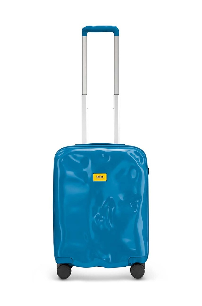 Kufr Crash Baggage TONE ON TONE Small size 55x40x22 cm hladký modrá CB191